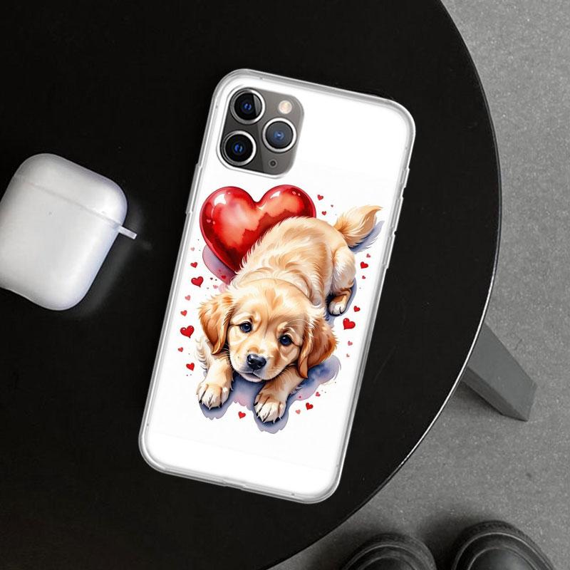 Lovely Puppy Heart Dogs Phone Case Cover for iPhone 11 12 13 Mini 14 15 Plus 16 Pro Max 17 Air 7 8 + SE Art Customized Fundas 11 iPhone 16
Lovely Puppy Heart Dogs Phone Case Cover for iPhone 11 12 13 Mini 14 15 Plus 16 Pro Max 17 Air 7 8 + SE Art Customized Fundas 11 iPhone 16