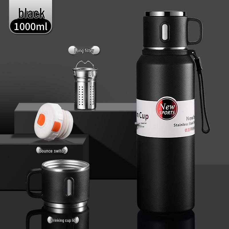 Премиальная термокружка для путешествий из нержавеющей стали 316 с большой вместимостью и разделением воды 1000ml
Премиальная термокружка для путешествий из нержавеющей стали 316 с большой вместимостью и разделением воды 1000ml