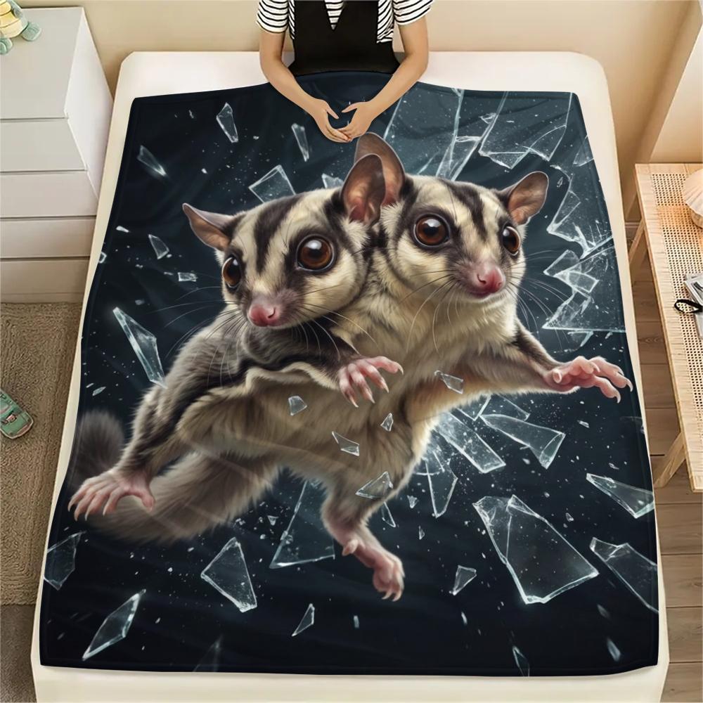 1PC Cute Pets Print Flannel Blanket, High quality All Seasons, Home Decor, Warmth and Comfort, Perfect for Christmas Gifts 80cm x 120cm
1PC Cute Pets Print Flannel Blanket, High quality All Seasons, Home Decor, Warmth and Comfort, Perfect for Christmas Gifts 80cm x 120cm
