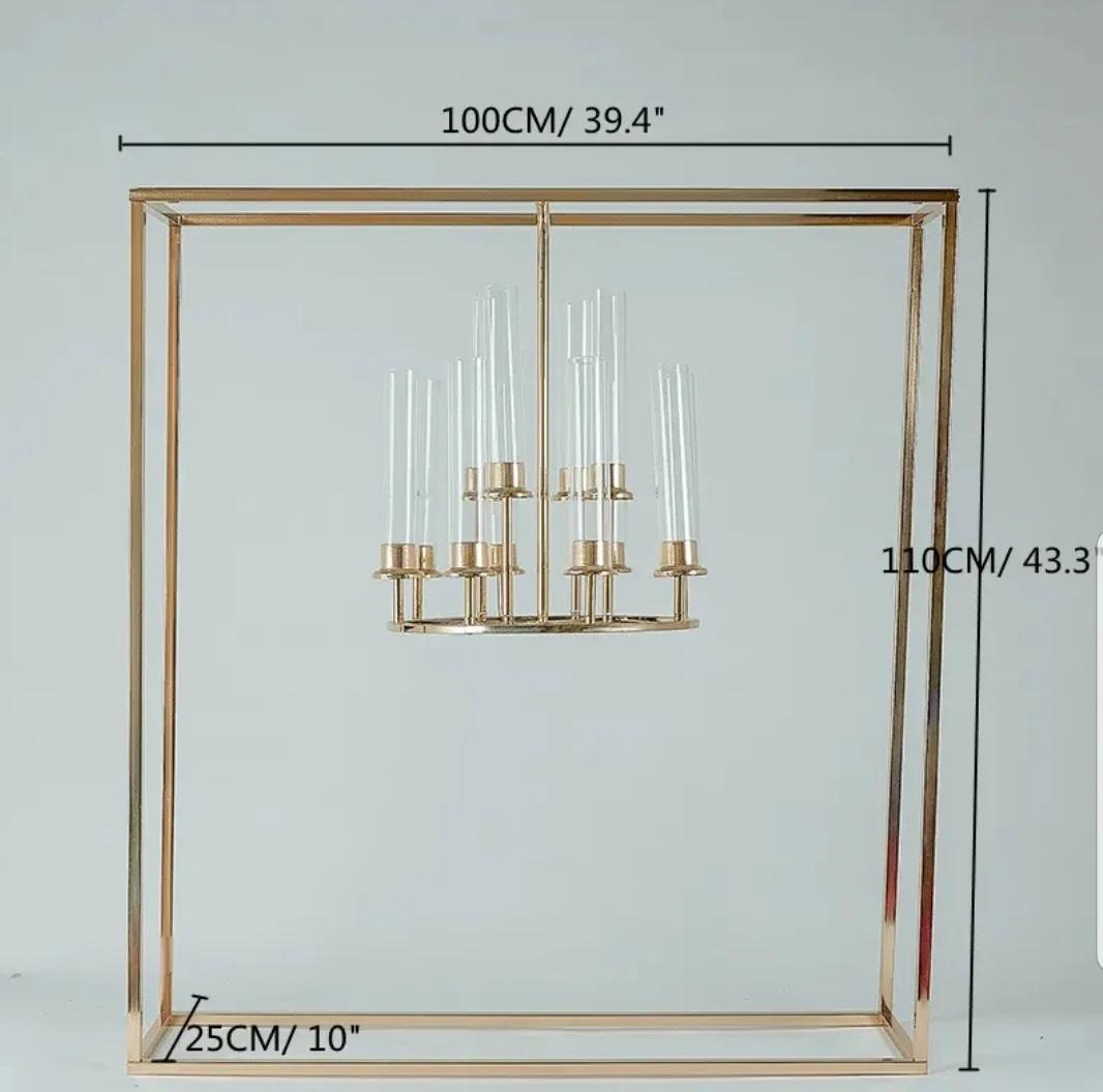 Gold Metal Candelabra for Wedding Table, Candle Stand, Centerpieces Party, Vase, Event, DIY Decoration, 2 PCs, 4 PCs 2pcs золотий
Gold Metal Candelabra for Wedding Table, Candle Stand, Centerpieces Party, Vase, Event, DIY Decoration, 2 PCs, 4 PCs 2pcs золотий