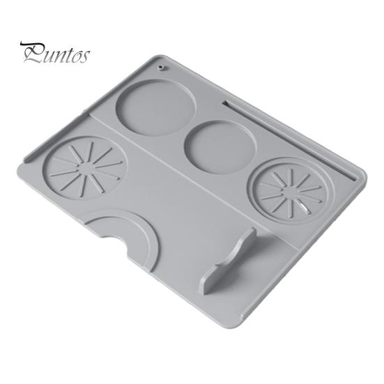 Силіконовий килимок для трамбування еспресо, нековзний, кава, килимок для трамбування еспресо, станція для трамбування, інструмент бариста для кухонної стільниці, бару світло-сірого кольору
Силіконовий килимок для трамбування еспресо, нековзний, кава, килимок для трамбування еспресо, станція для трамбування, інструмент бариста для кухонної стільниці, бару світло-сірого кольору