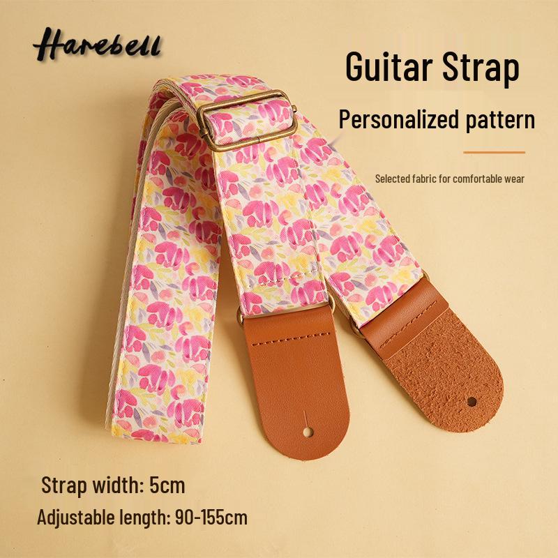 Floral Pattern Guitar Strap, Comfortable & Widened, PO-119 for Acoustic Guitars Rose Pattern Floral
Floral Pattern Guitar Strap, Comfortable & Widened, PO-119 for Acoustic Guitars Rose Pattern Floral