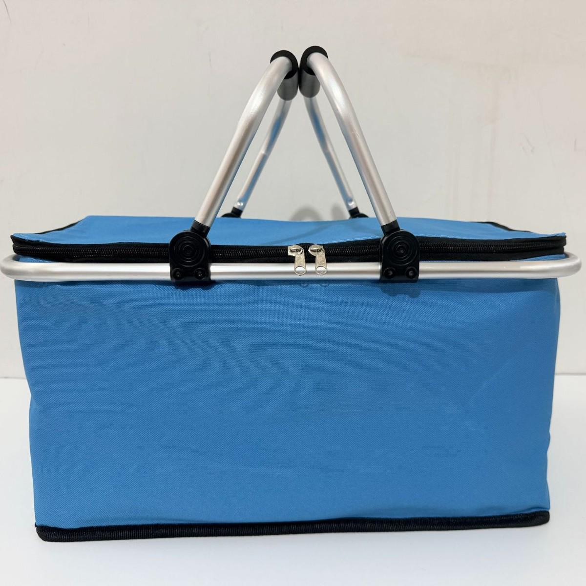 Insulated Oxford Cloth Folding Picnic Basket with Thickened Aluminum Film
Insulated Oxford Cloth Folding Picnic Basket with Thickened Aluminum Film
