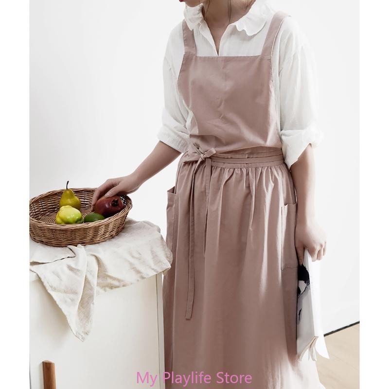 Colored Cotton Linen Apron With Easy Storage Pocket For Cooking, Baking, And Cleaning Coffee Restaurant Apron
Colored Cotton Linen Apron With Easy Storage Pocket For Cooking, Baking, And Cleaning Coffee Restaurant Apron