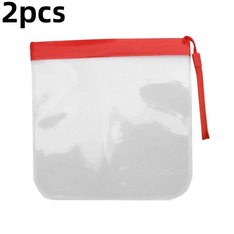 2pcs Luggage Transparent Travel Use Leakproof Flight Make Up Waterproof For Women Reusable Airport Security Toiletry Bag
2pcs Luggage Transparent Travel Use Leakproof Flight Make Up Waterproof For Women Reusable Airport Security Toiletry Bag