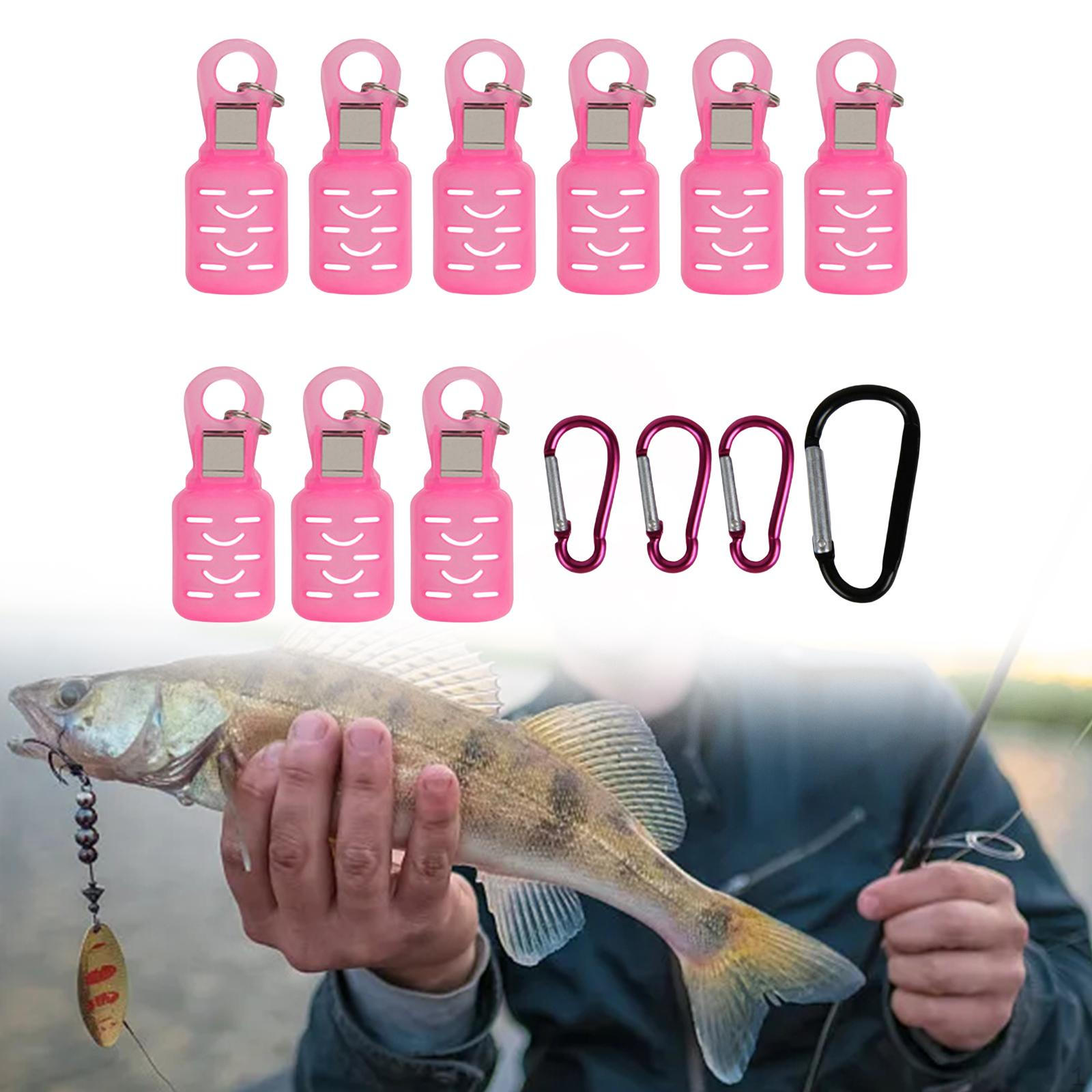 9 Pieces Fishing Squid Hook Protectors with Carabiners for Jigs And Lures Pink S
9 Pieces Fishing Squid Hook Protectors with Carabiners for Jigs And Lures Pink S