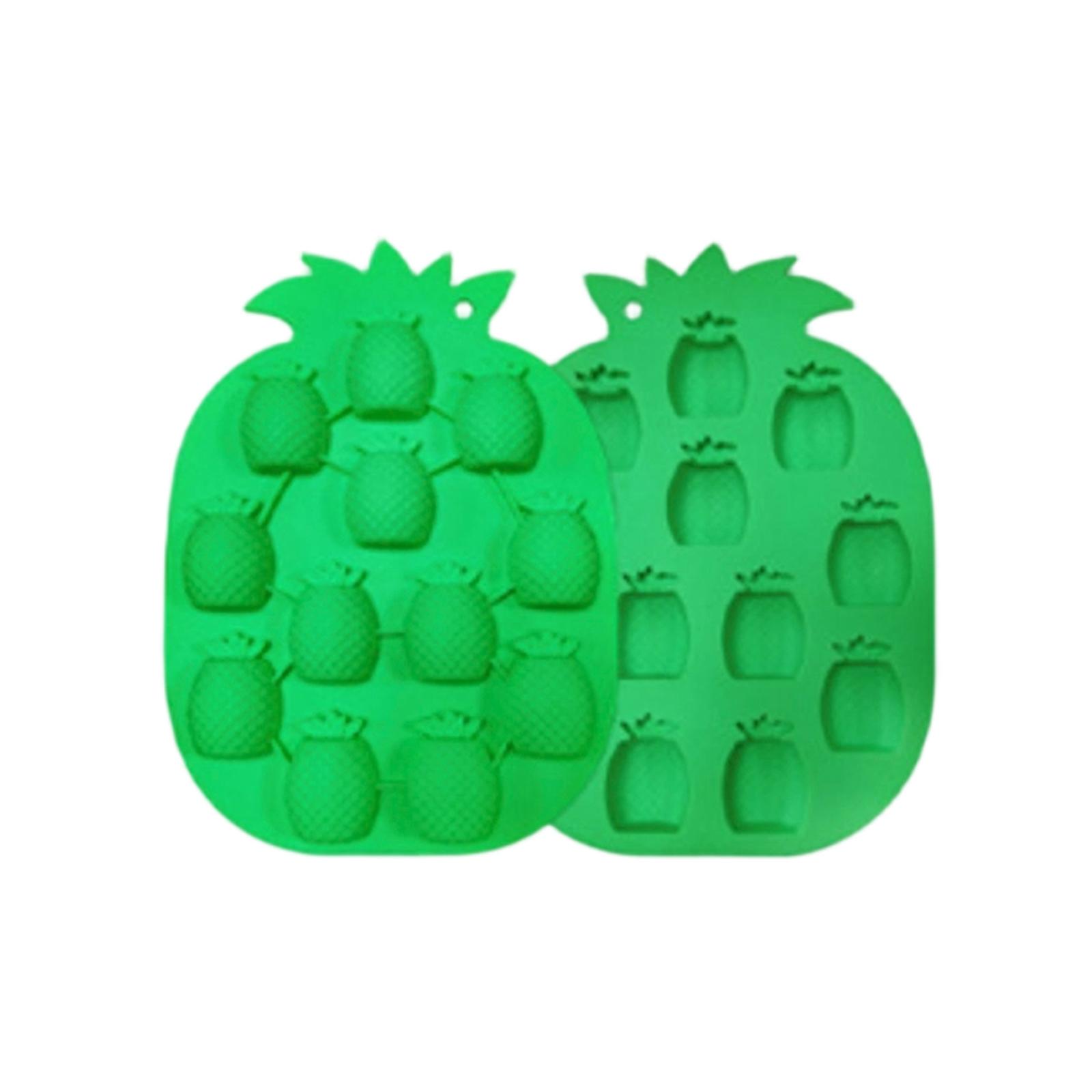 Silicone Pineapple Ice Cube Tray Mold for DIY Chocolate Candy Baking Mold Flexible Non-Stick Pineapple Shape Ice Mold for Kitchen Use One Size зелёный
Silicone Pineapple Ice Cube Tray Mold for DIY Chocolate Candy Baking Mold Flexible Non-Stick Pineapple Shape Ice Mold for Kitchen Use One Size зелёный