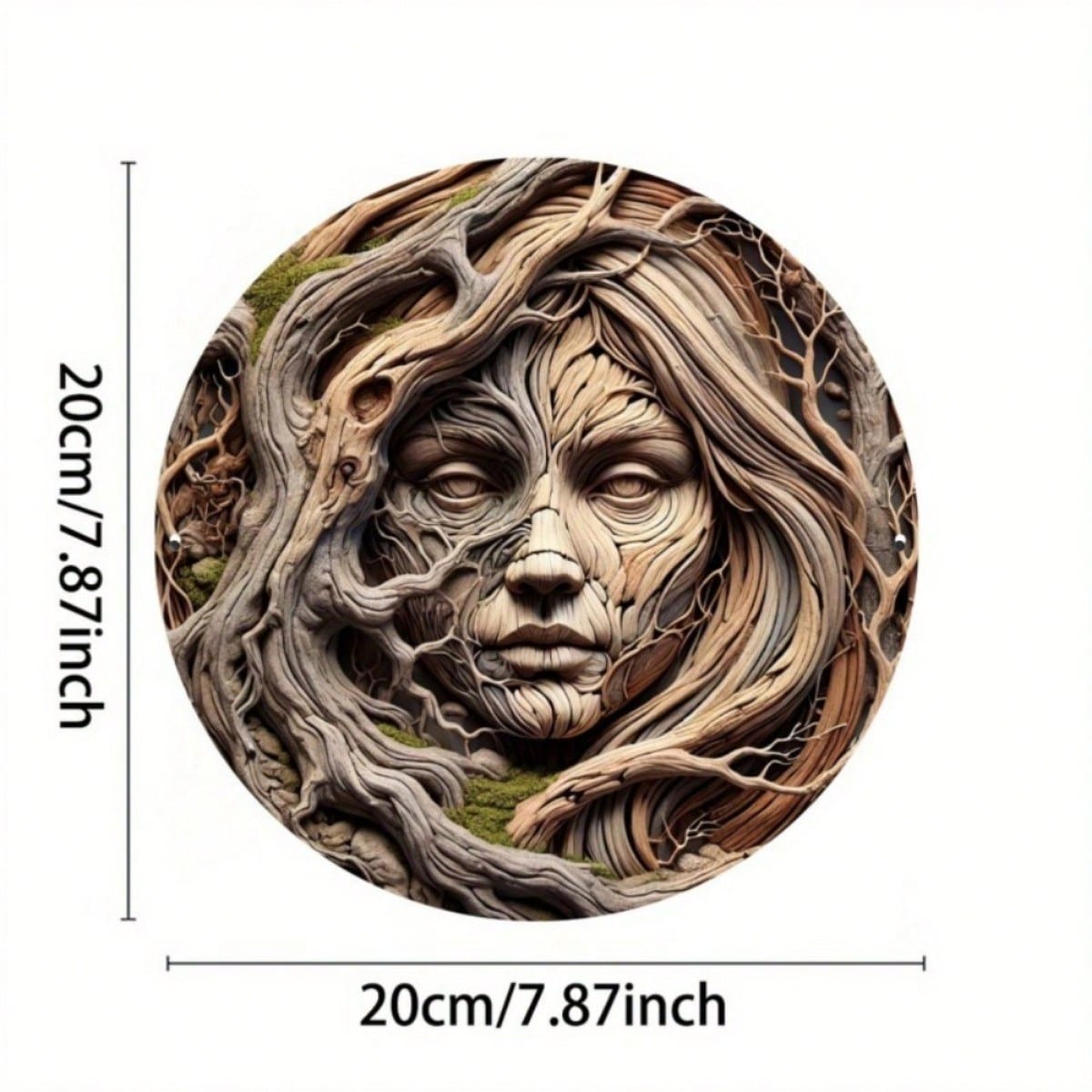 Vintage Metal Tree Face Wall Art Aluminum Sign Home Cafe Decor 20x20
Vintage Metal Tree Face Wall Art Aluminum Sign Home Cafe Decor 20x20