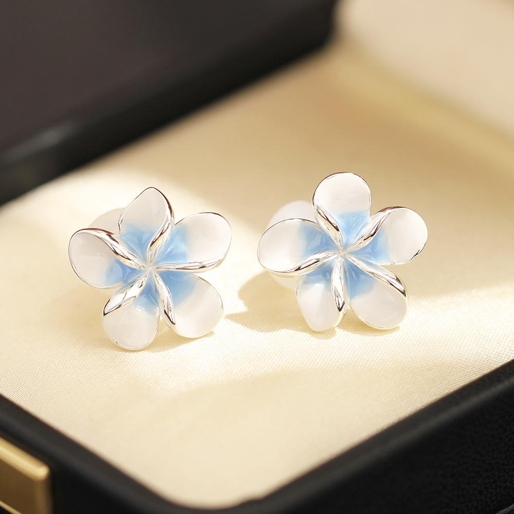 Japan and South Korea sweet temperament dripping oil yellow and blue egg flower earrings simple and versatile no ear piercings earrings women s gifts
Japan and South Korea sweet temperament dripping oil yellow and blue egg flower earrings simple and versatile no ear piercings earrings women s gifts
