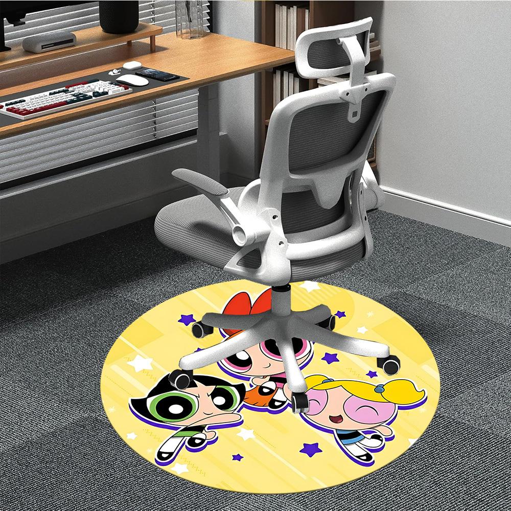 1pc Powerpuff Girls Office Round Area Rug, Indoor Mat Suitable For Office, Under Office Chairs Bedroom Living Room Home Decor, Room Deco159 80cm by 80cm
1pc Powerpuff Girls Office Round Area Rug, Indoor Mat Suitable For Office, Under Office Chairs Bedroom Living Room Home Decor, Room Deco159 80cm by 80cm