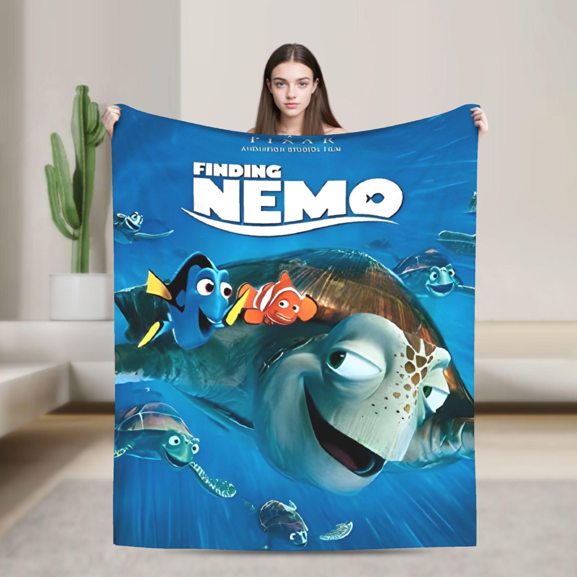 Soft Blanket Picnic Finding Nemo Cartoon Sea World Throw Blanket Flannel Bedspread For Home Decor Pattern Sofa Bed Cover 75x90cm
Soft Blanket Picnic Finding Nemo Cartoon Sea World Throw Blanket Flannel Bedspread For Home Decor Pattern Sofa Bed Cover 75x90cm