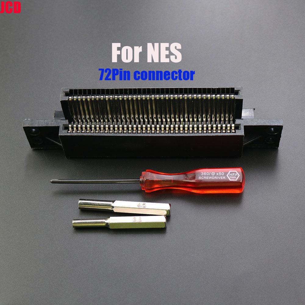JCD 1PC High quality Replacement 72 Pin Game Cartridge Slot Connector For For 72pin Connector Security Bit Driver With Tools
JCD 1PC High quality Replacement 72 Pin Game Cartridge Slot Connector For For 72pin Connector Security Bit Driver With Tools