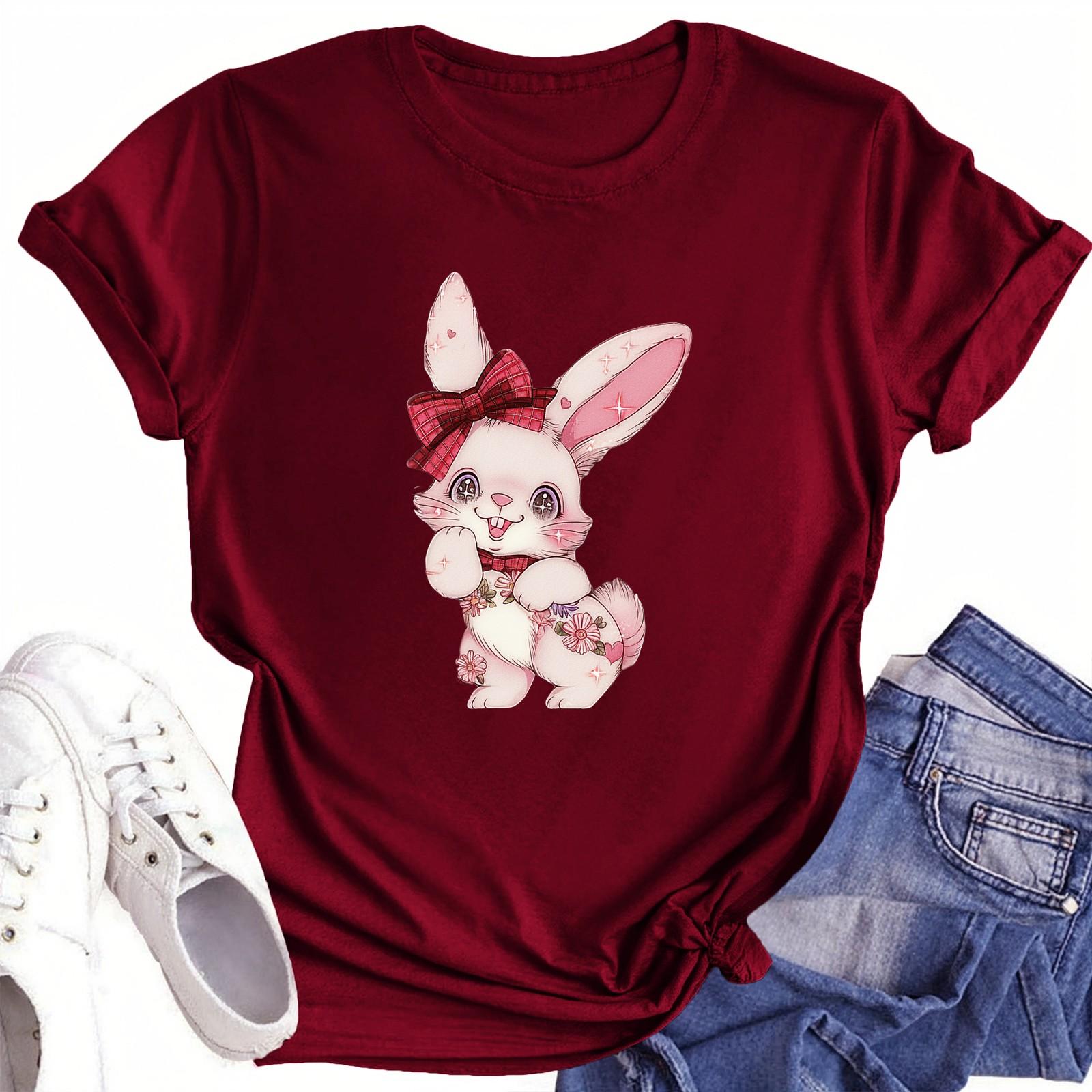 Футболки с короткими рукавами для женщин, модные топы, легкие и мягкие повседневные летние наряды, одежда XL винный
Футболки с короткими рукавами для женщин, модные топы, легкие и мягкие повседневные летние наряды, одежда XL винный