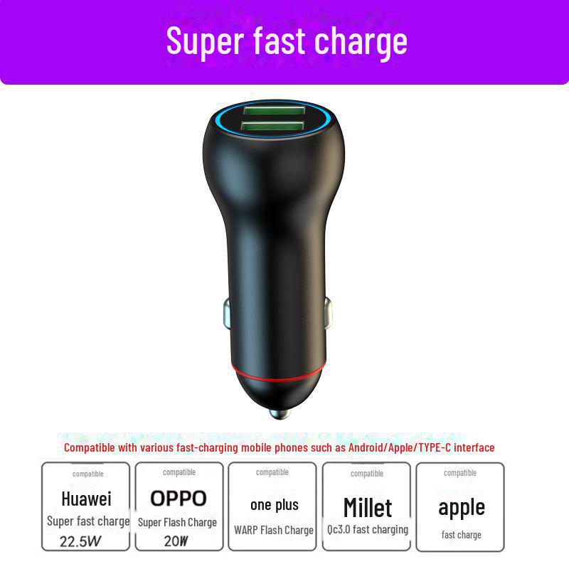 «Совместимое с Huawei двойное автомобильное зарядное устройство с супербыстрой зарядкой»
«Совместимое с Huawei двойное автомобильное зарядное устройство с супербыстрой зарядкой»