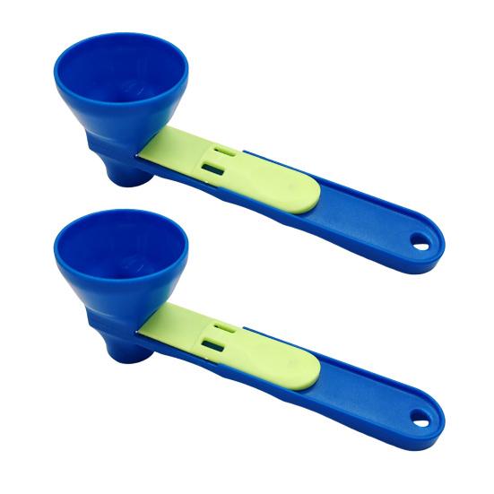 2Pcs Mess-Free Measuring Funnel Scoop Sliding Spoon for Protein Powder Coffee & Milk No-Spill Long Handle Supplement Powder Dispenser Kitchen Gym синий
2Pcs Mess-Free Measuring Funnel Scoop Sliding Spoon for Protein Powder Coffee & Milk No-Spill Long Handle Supplement Powder Dispenser Kitchen Gym синий