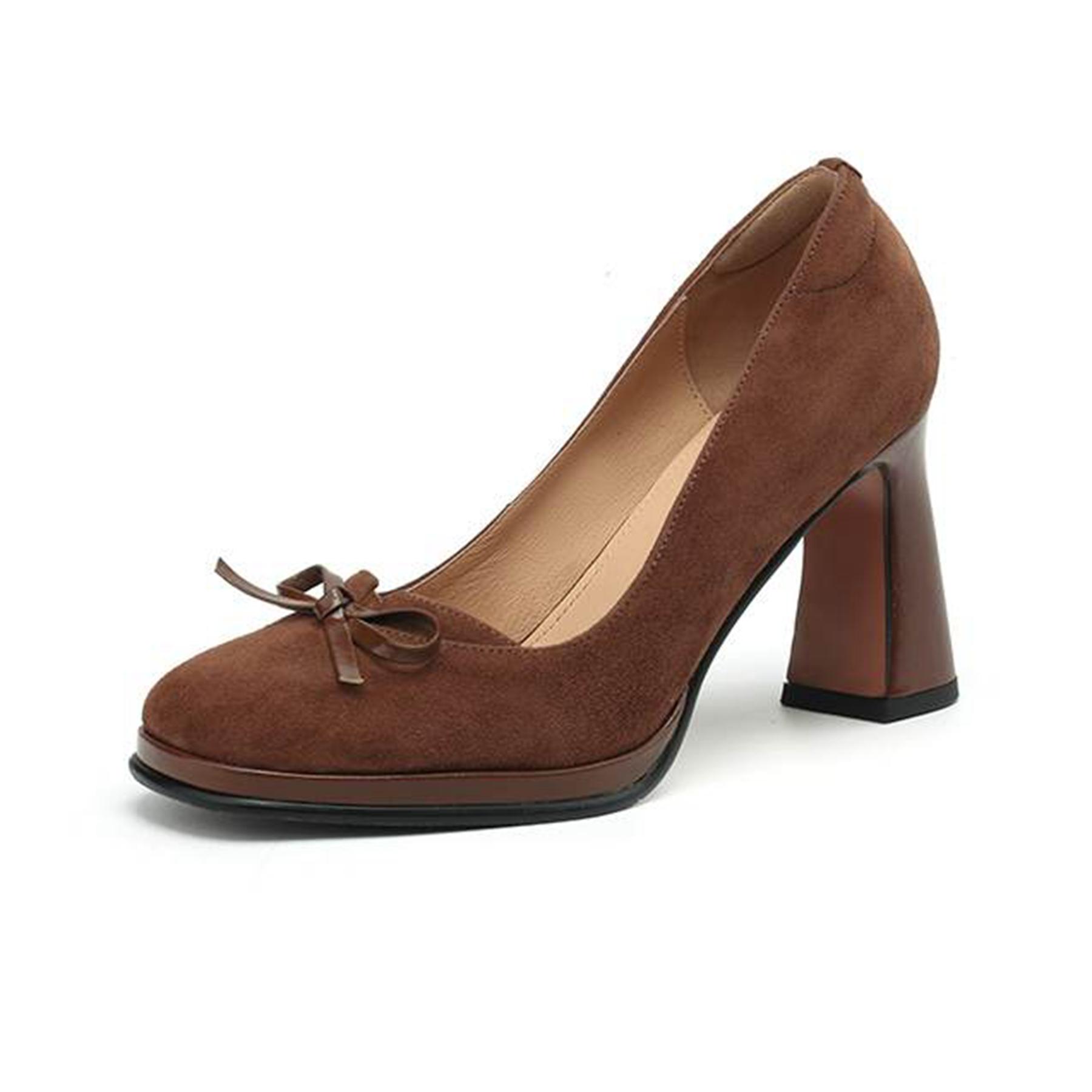Krazing Pot Suede Round Toe Size 40 High Heels Slip on Platform Butterfly-knot Decoration Leisure Casual Autumn Pumps 34 чорний
Krazing Pot Suede Round Toe Size 40 High Heels Slip on Platform Butterfly-knot Decoration Leisure Casual Autumn Pumps 34 чорний