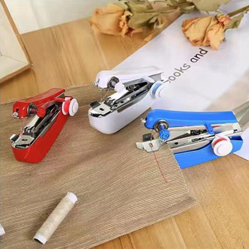 Portable Sewing Machine Small Handheld Multifunction Household Simple Needlework Manual Cutting Machine Repair Clothing Fabrics
Portable Sewing Machine Small Handheld Multifunction Household Simple Needlework Manual Cutting Machine Repair Clothing Fabrics