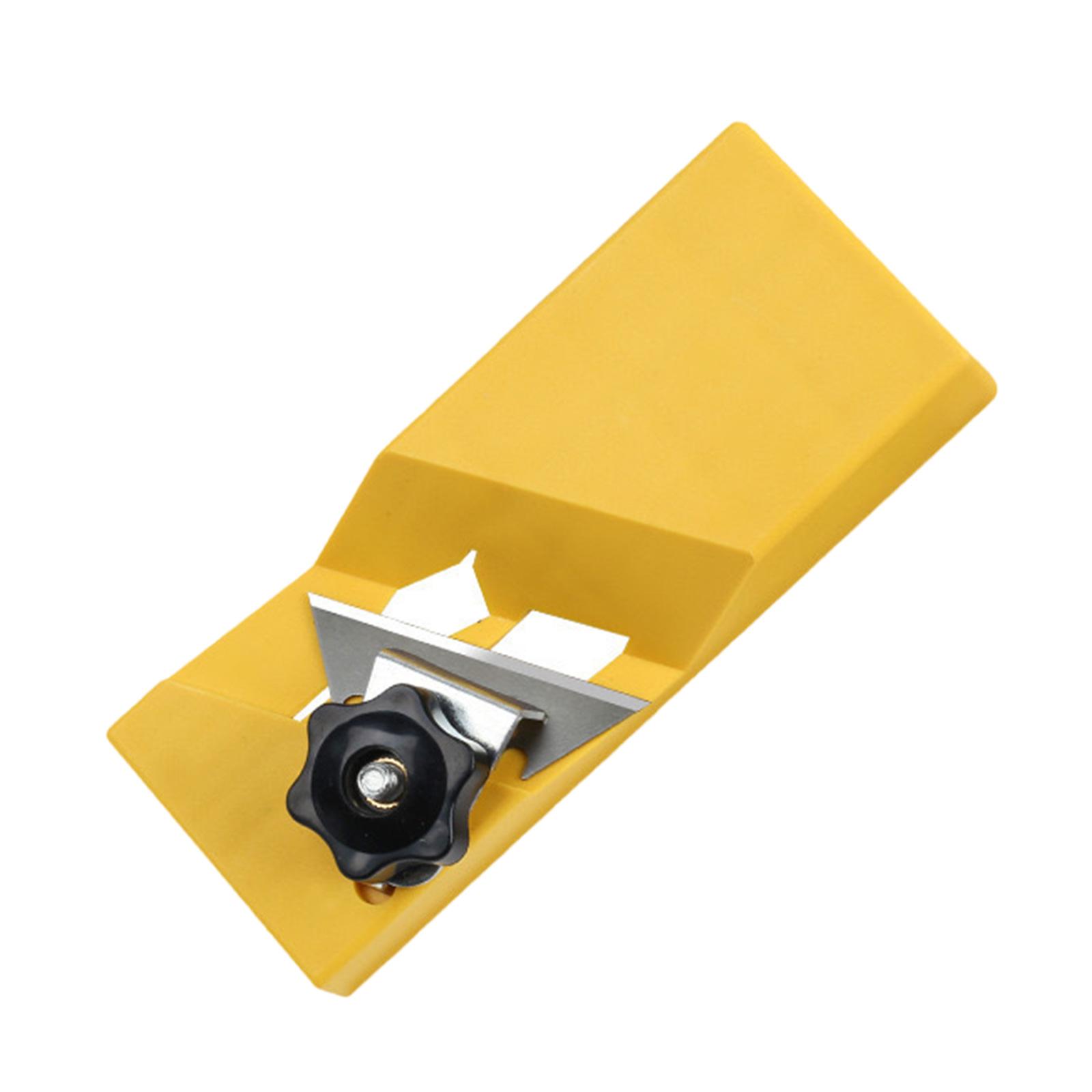 Рубанок для снятия фаски с гипсокартона Эргономичный дизайн Инструмент для снятия фаски с гипсокартона Удобный для переноски для точных резов под углом 45 градусов и под прямым углом жёлтый
Рубанок для снятия фаски с гипсокартона Эргономичный дизайн Инструмент для снятия фаски с гипсокартона Удобный для переноски для точных резов под углом 45 градусов и под прямым углом жёлтый