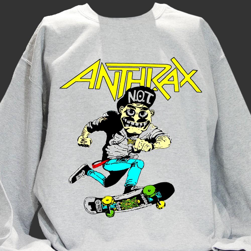 Anthrax Metal Rock Sweatshirt Jumper Unisex Grey S-3XL XL
Anthrax Metal Rock Sweatshirt Jumper Unisex Grey S-3XL XL