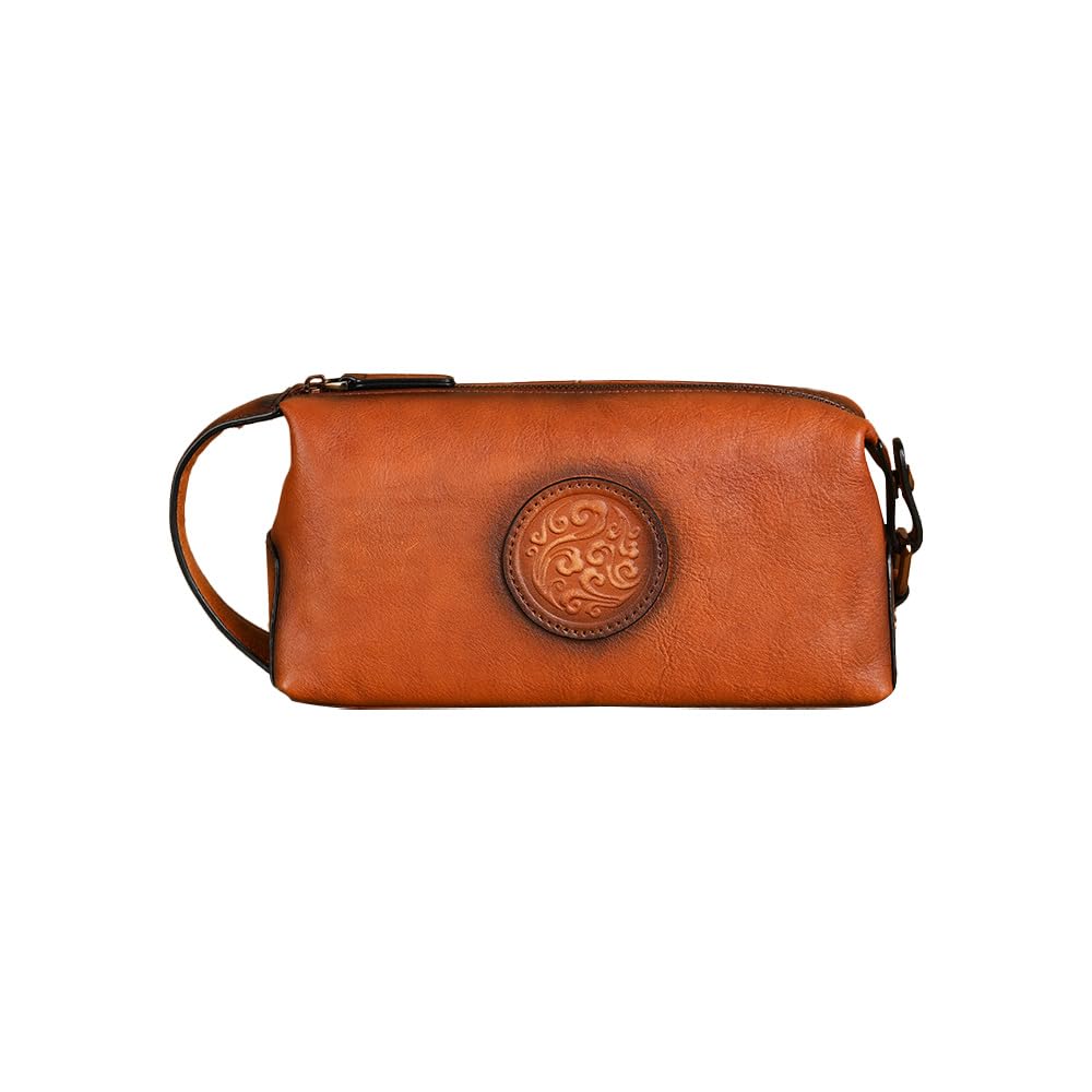 Whatna Antique-Style Tanned Natural Cowhide Leather 2-Way Mini Second Bag for Men, Handbag, Clutch, Small Box-Shaped Bag, Genuine Leather, Formal,
Whatna Antique-Style Tanned Natural Cowhide Leather 2-Way Mini Second Bag for Men, Handbag, Clutch, Small Box-Shaped Bag, Genuine Leather, Formal,