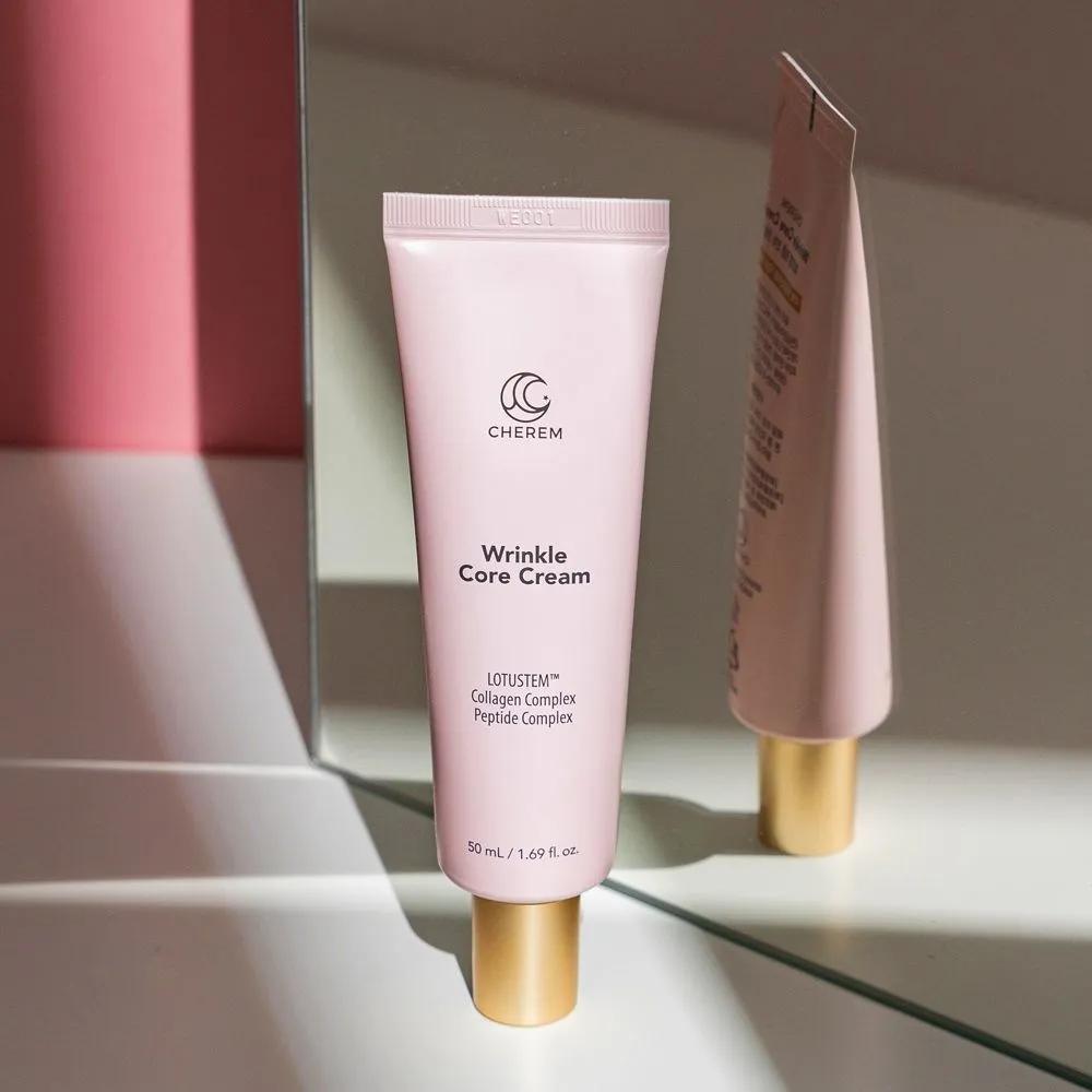 CHREM Wrinkle Core Cream 50ml Moisture, Hydrating, Firming Cream Skin Barrier Strengthening
CHREM Wrinkle Core Cream 50ml Moisture, Hydrating, Firming Cream Skin Barrier Strengthening