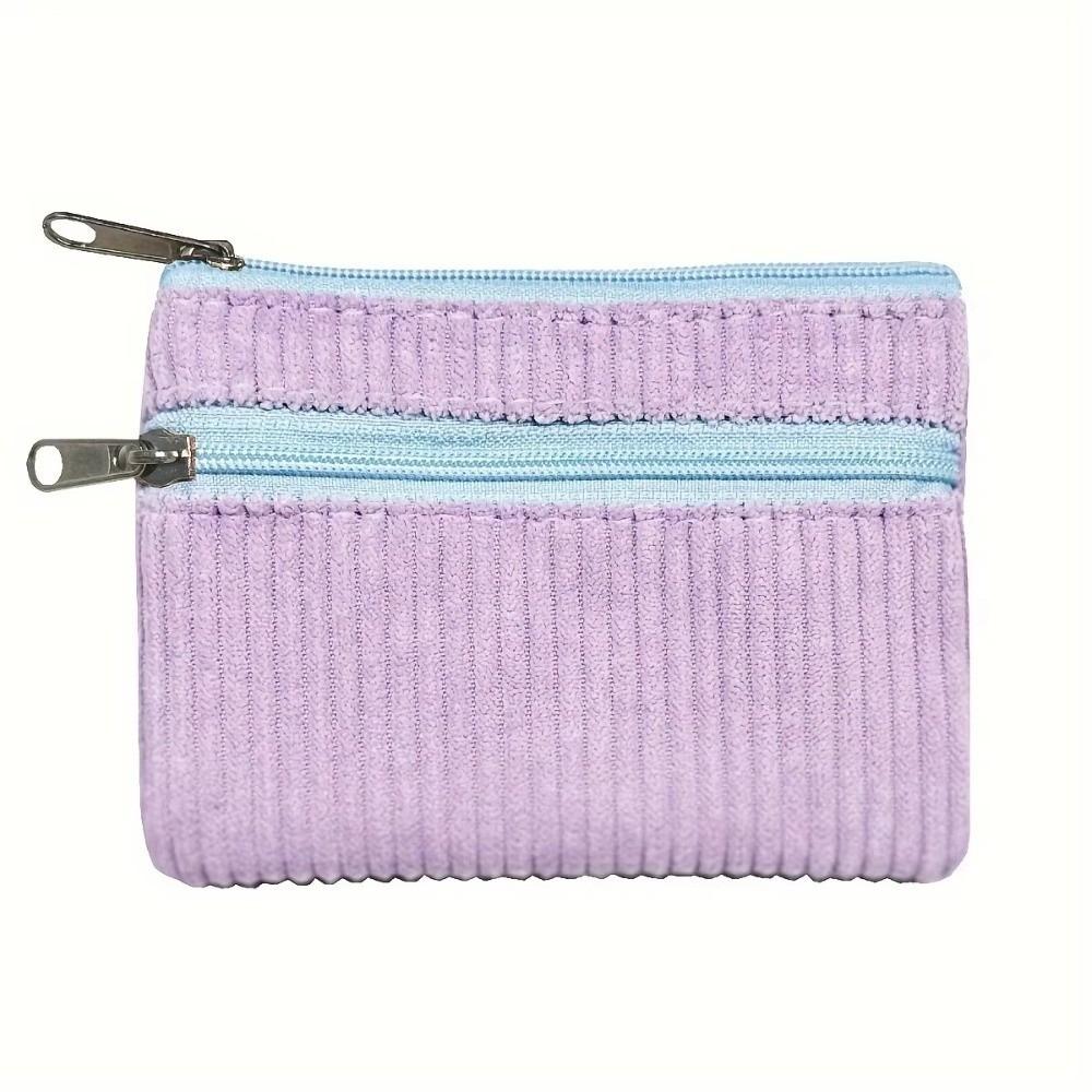New Multi-Colored Corduroy Bag Small Zipper Key Bag Card Bag Women Men фіолетовий
New Multi-Colored Corduroy Bag Small Zipper Key Bag Card Bag Women Men фіолетовий