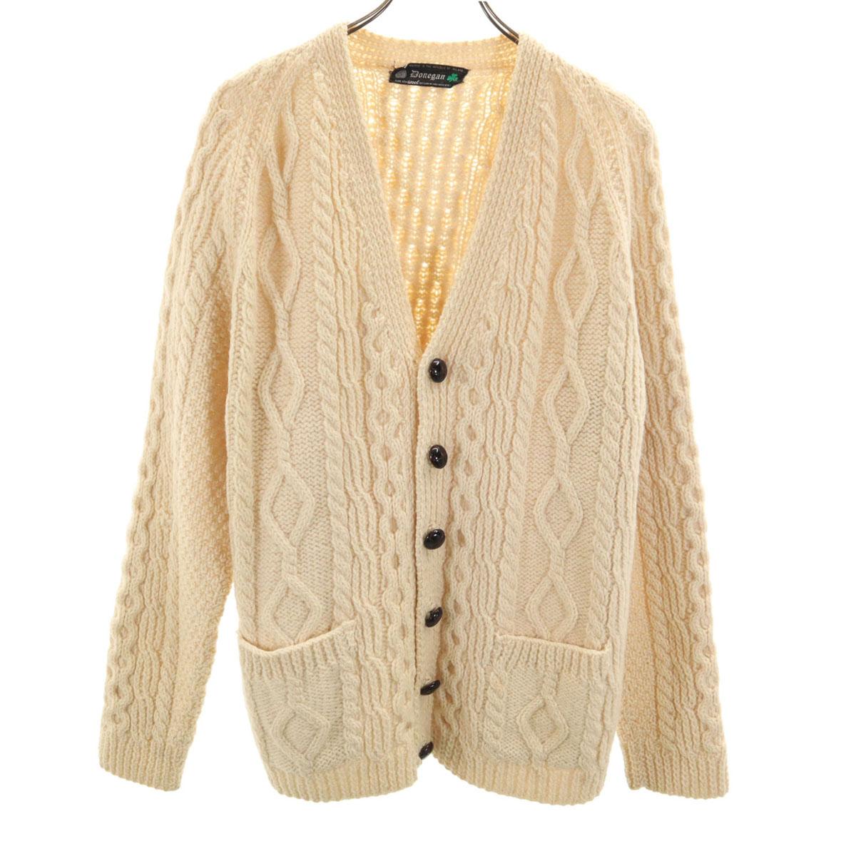 Donegan 80s 100% wool vintage Long sleeve Fisherman knit Men s Used
Donegan 80s 100% wool vintage Long sleeve Fisherman knit Men s Used