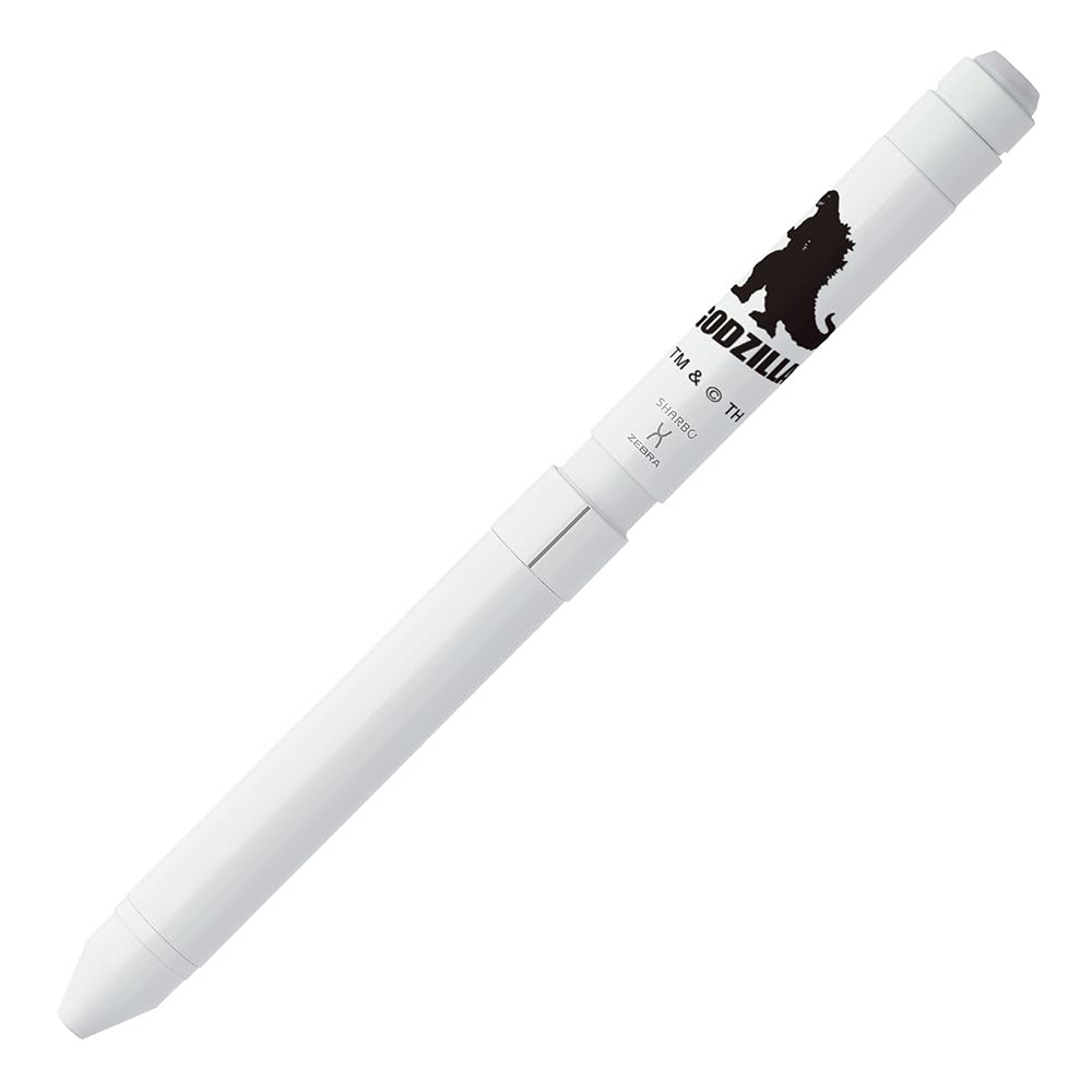 Zebra Sharbo X ST3 Limited Edition Godzilla White Multi-Function Pen, 2024, Barrel, SB15-GZ24-W
Zebra Sharbo X ST3 Limited Edition Godzilla White Multi-Function Pen, 2024, Barrel, SB15-GZ24-W