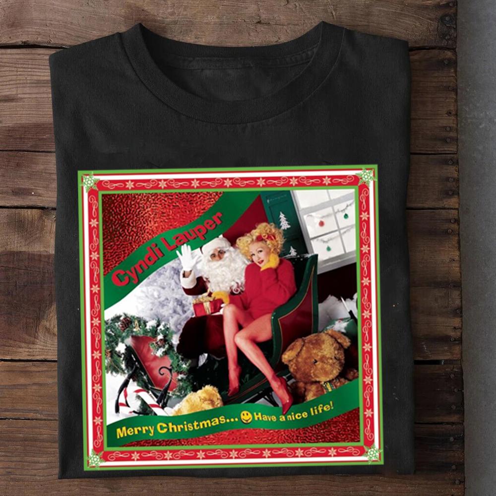 Merry Christmas...Ha wbr/ ve A Nice Life Cyndi Lauper Black All Size Shirt OH24 Unisex T-Shirt XXL
Merry Christmas...Ha wbr/ ve A Nice Life Cyndi Lauper Black All Size Shirt OH24 Unisex T-Shirt XXL