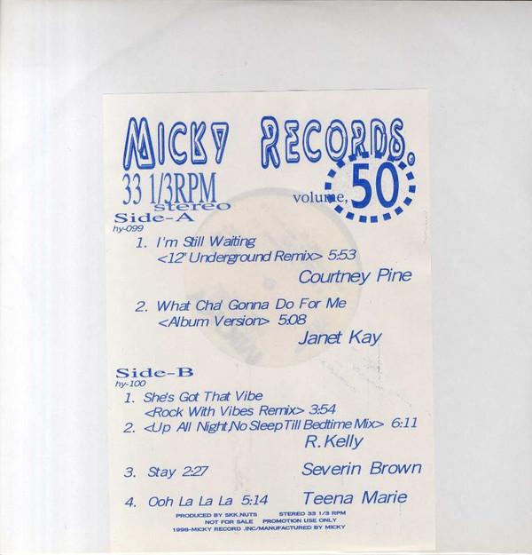 12inch Record VARIOUS - Micky Record Vol. 50 HY099PROMO MICKY RECORDS 1999 Japan Rap & Hip-Hop/R&B Used
12inch Record VARIOUS - Micky Record Vol. 50 HY099PROMO MICKY RECORDS 1999 Japan Rap & Hip-Hop/R&B Used