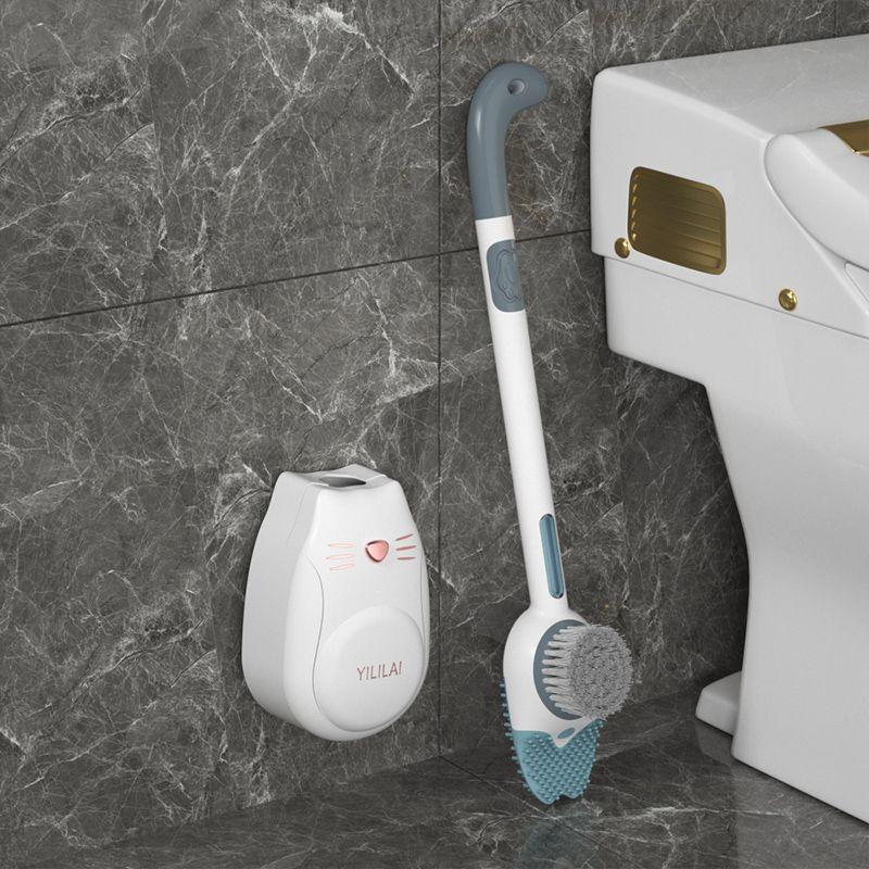 Многофункциональная силиконовая туалетная щетка с жесткой щетиной, настенная с подставкой, без мертвых углов для уборки ванной комнаты 3
Многофункциональная силиконовая туалетная щетка с жесткой щетиной, настенная с подставкой, без мертвых углов для уборки ванной комнаты 3