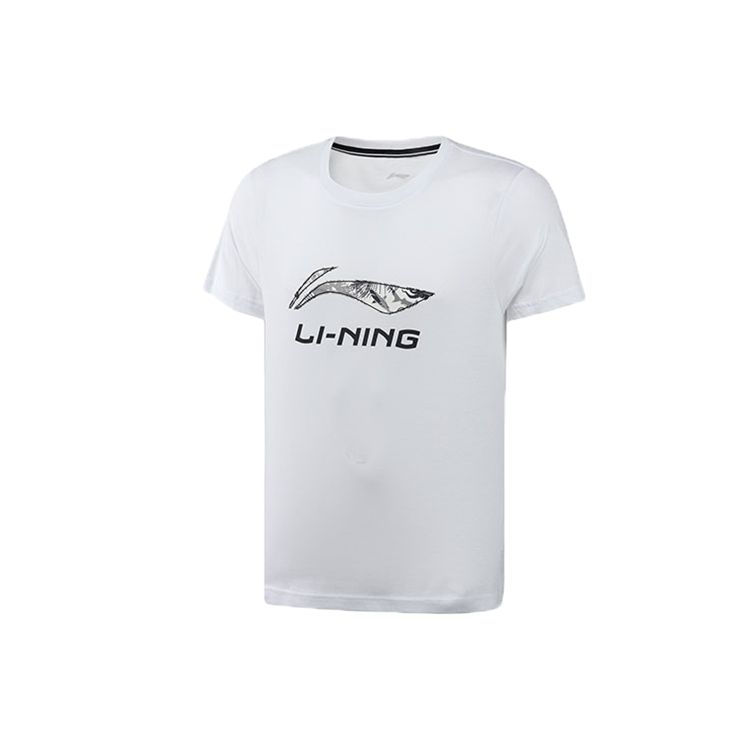 Футболка с коротким рукавом и круглым вырезом с принтом логотипа Li Ning, мужская белая AHSP897-1 S
Футболка с коротким рукавом и круглым вырезом с принтом логотипа Li Ning, мужская белая AHSP897-1 S