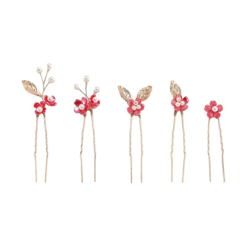 5Pcs U Shaped Hairpin Flower Wedding Hair Clip Comb with Pearls Handmade Hair Accessories for Bride and Bridesmaids 1
5Pcs U Shaped Hairpin Flower Wedding Hair Clip Comb with Pearls Handmade Hair Accessories for Bride and Bridesmaids 1