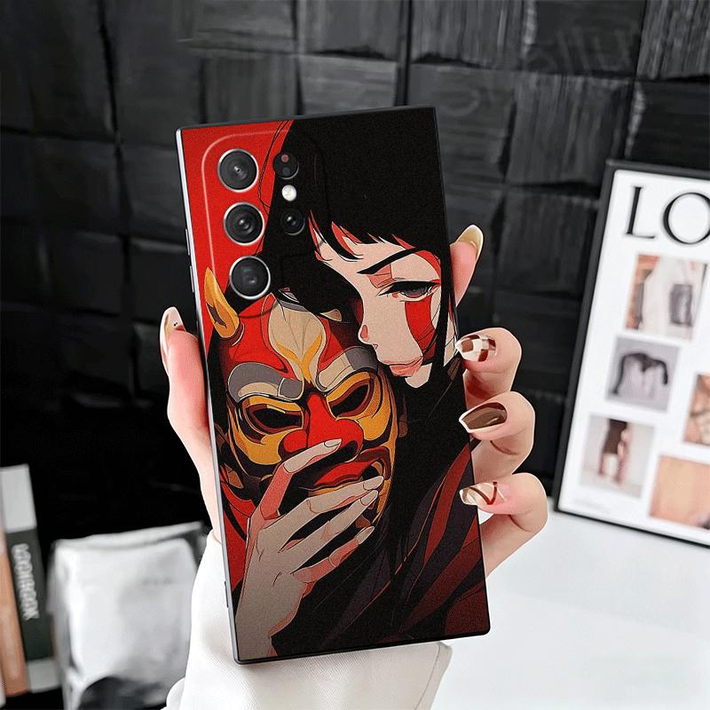 Japanese Oni Mask Girl Soft Phone Case for Samsung Galaxy S26 S25 Edge S24 Ultra S23 Plus S22 S21 FE S20 Black Cover Back Shell Samsung S26
Japanese Oni Mask Girl Soft Phone Case for Samsung Galaxy S26 S25 Edge S24 Ultra S23 Plus S22 S21 FE S20 Black Cover Back Shell Samsung S26