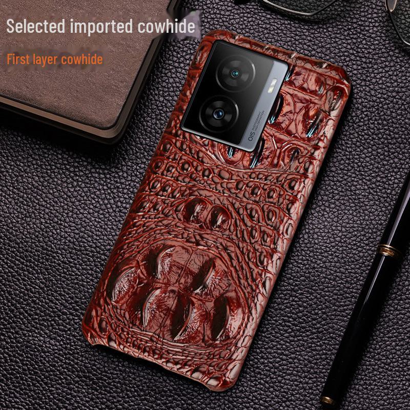 Luxury crocodile skull half package leather case for iQOO Z7, high-end protective cover for iQOO Z7x. iQOO Z7X
Luxury crocodile skull half package leather case for iQOO Z7, high-end protective cover for iQOO Z7x. iQOO Z7X