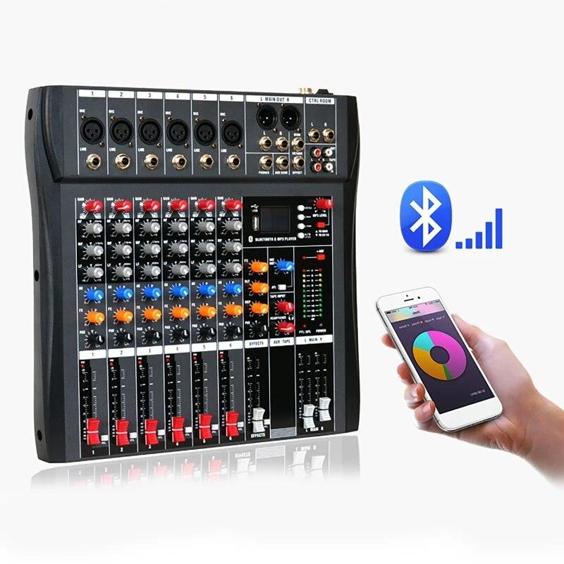 Аудиомикшер, 6 каналов, ow Tone, Bluetooth, компьютер, запись сцены, звуковая карта USB, High L, профессиональные DJ-контроллеры, консоли
Аудиомикшер, 6 каналов, ow Tone, Bluetooth, компьютер, запись сцены, звуковая карта USB, High L, профессиональные DJ-контроллеры, консоли