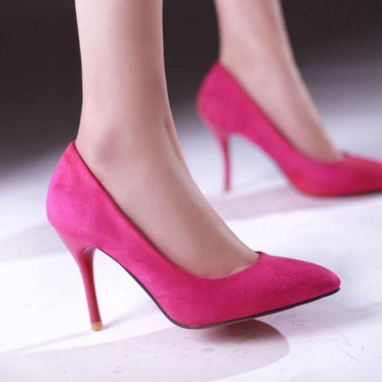 Весна и Осень новая острая одинарная обувь мелкий вырез супер высокий каблук матовая замшевая обувь тонкий каблук обувь в стиле OL большой размер 39 чёрный
Весна и Осень новая острая одинарная обувь мелкий вырез супер высокий каблук матовая замшевая обувь тонкий каблук обувь в стиле OL большой размер 39 чёрный