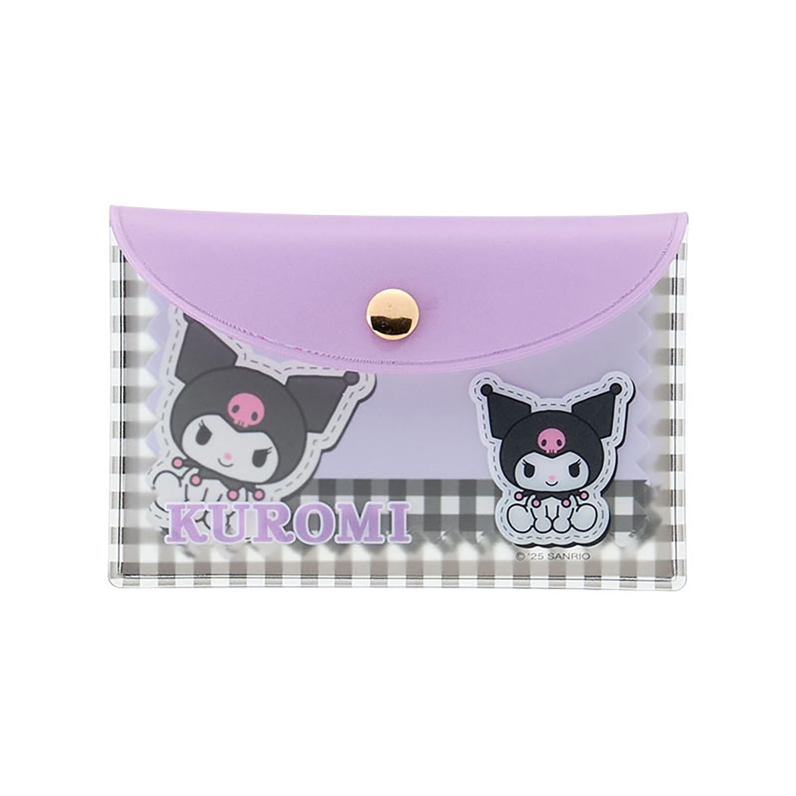 Sanrio Kuromi Memo Card PVC and 642738 & Case, Paper, блискучий лавандового кольору
Sanrio Kuromi Memo Card PVC and 642738 & Case, Paper, блискучий лавандового кольору