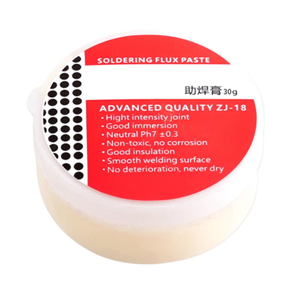 1PC 30g Solder Flux Paste Copper Soldering Flux Rosin Solder Paste for Circuit Boards and Copper Electrical Wire Repairing Tools
1PC 30g Solder Flux Paste Copper Soldering Flux Rosin Solder Paste for Circuit Boards and Copper Electrical Wire Repairing Tools