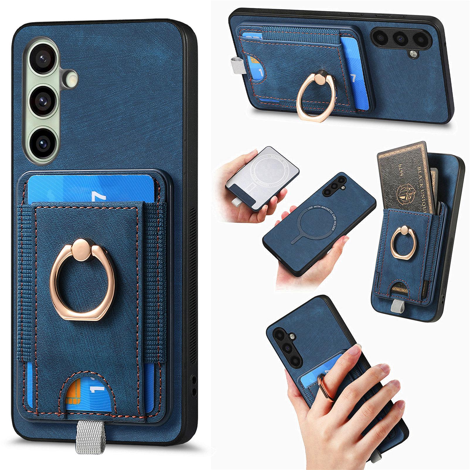 For Samsung Galaxy A36 5G Magnetic Case PU Leather Back Cover with Detachable Card Holder Blue
For Samsung Galaxy A36 5G Magnetic Case PU Leather Back Cover with Detachable Card Holder Blue