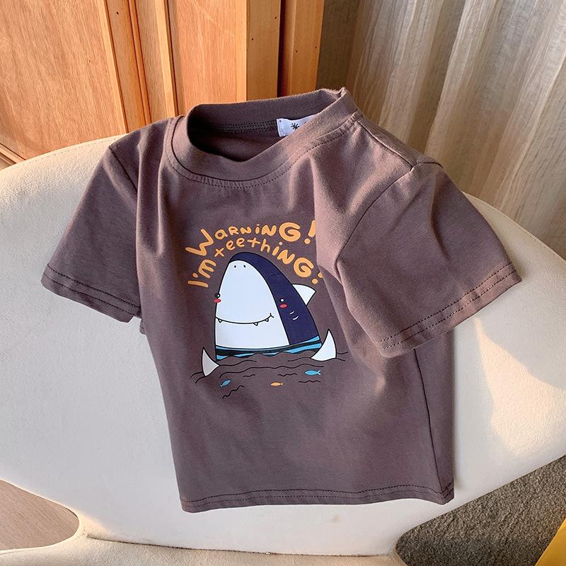 Children s T-shirts, short-sleeved children s tops, trendy new boys summer clothes 160
Children s T-shirts, short-sleeved children s tops, trendy new boys summer clothes 160