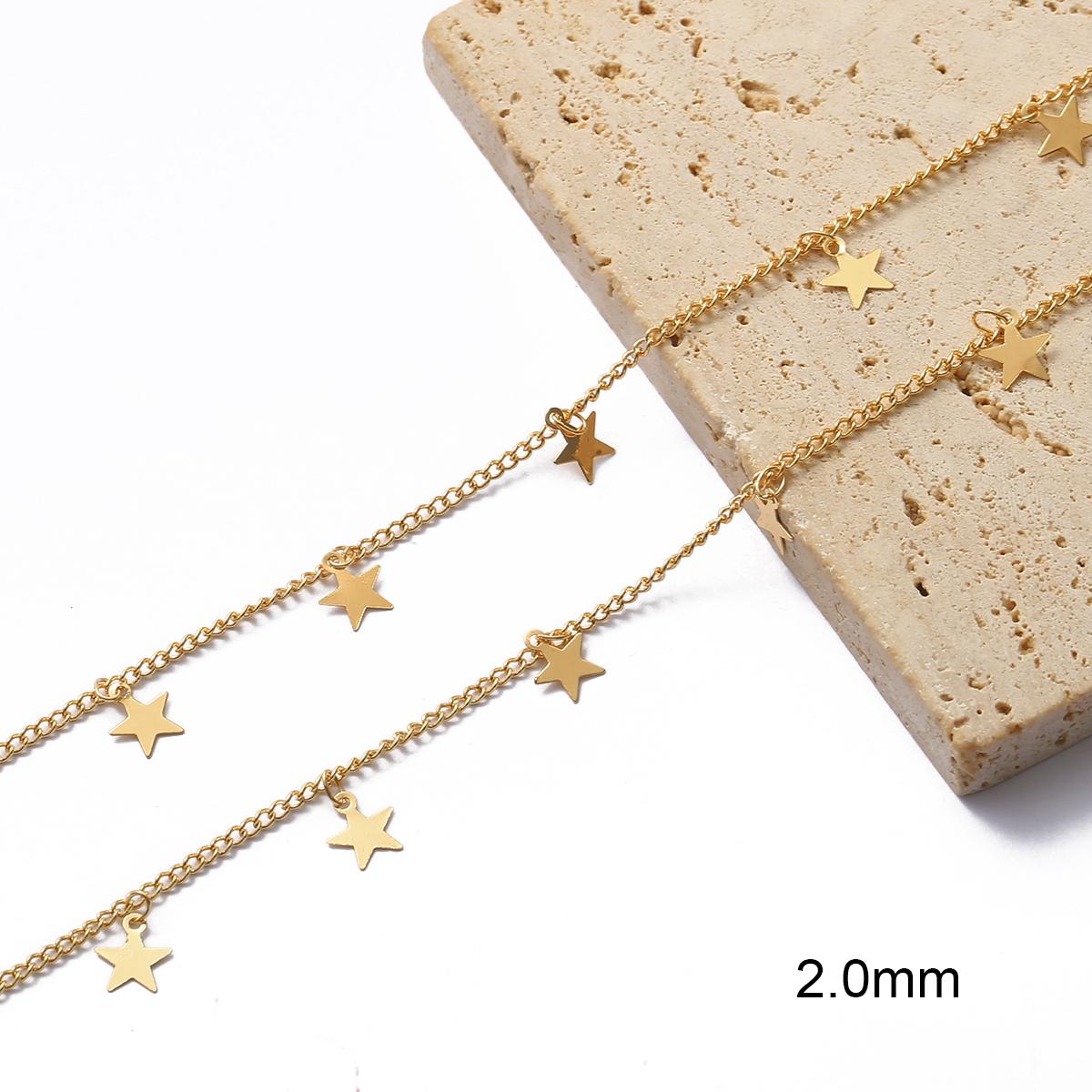 50 см обмотаний мідним дротом Розарій Ланцюжок Зірка Місяць Кулон Ланцюжки для виготовлення ювелірних виробів своїми руками Намисто Браслет Браслет Аксесуари 04 2mm 0.5meter
50 см обмотаний мідним дротом Розарій Ланцюжок Зірка Місяць Кулон Ланцюжки для виготовлення ювелірних виробів своїми руками Намисто Браслет Браслет Аксесуари 04 2mm 0.5meter