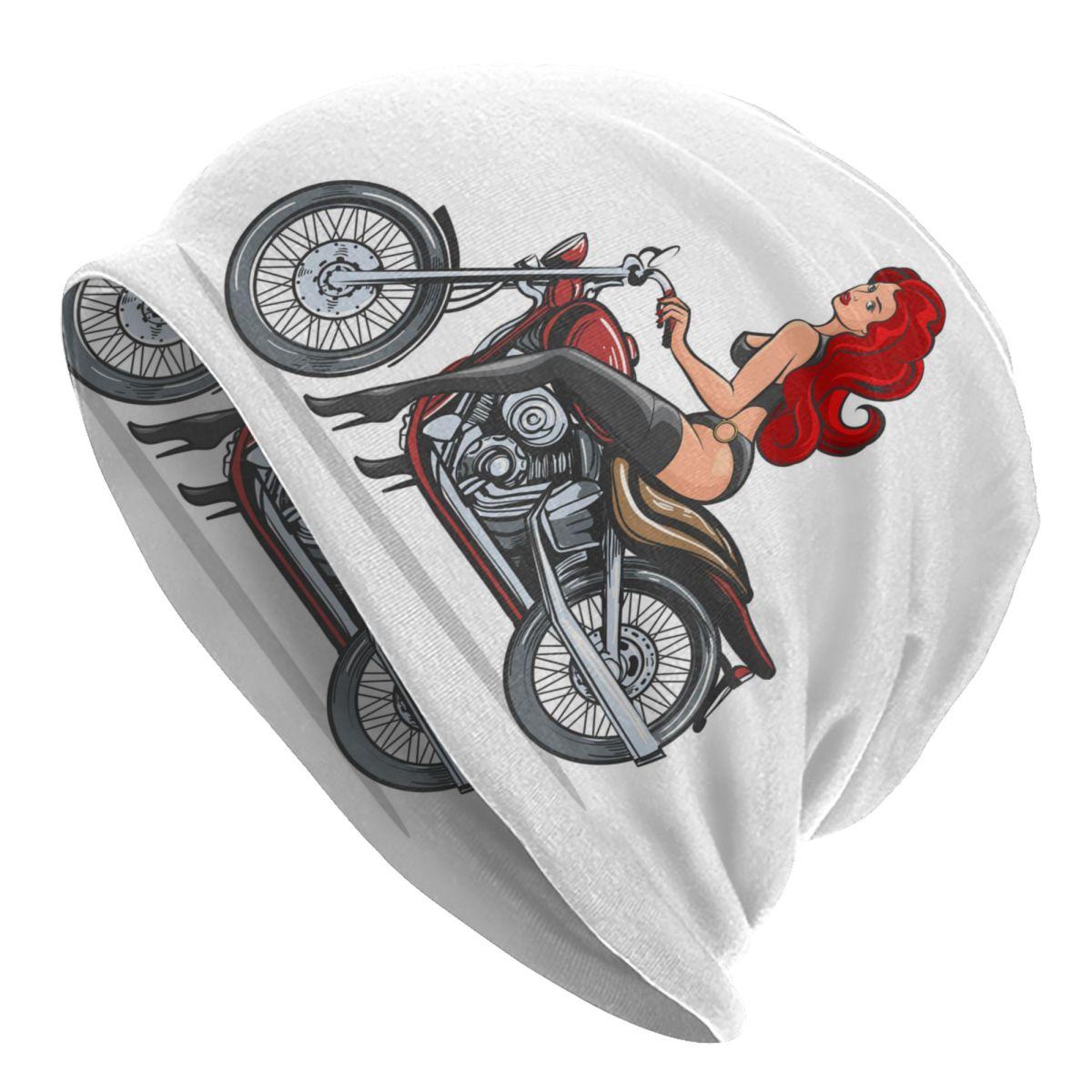 Sexy Girl On Vintage Motorcycle Bonnet Hats Knitting Hat For Unisex Women Winter Warm Cartoon Mobile Bike Skullies Beanies Caps
Sexy Girl On Vintage Motorcycle Bonnet Hats Knitting Hat For Unisex Women Winter Warm Cartoon Mobile Bike Skullies Beanies Caps