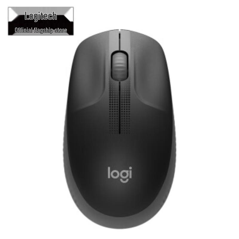 Logitech M190 Full-Size Wireless Optical Mouse
Logitech M190 Full-Size Wireless Optical Mouse
