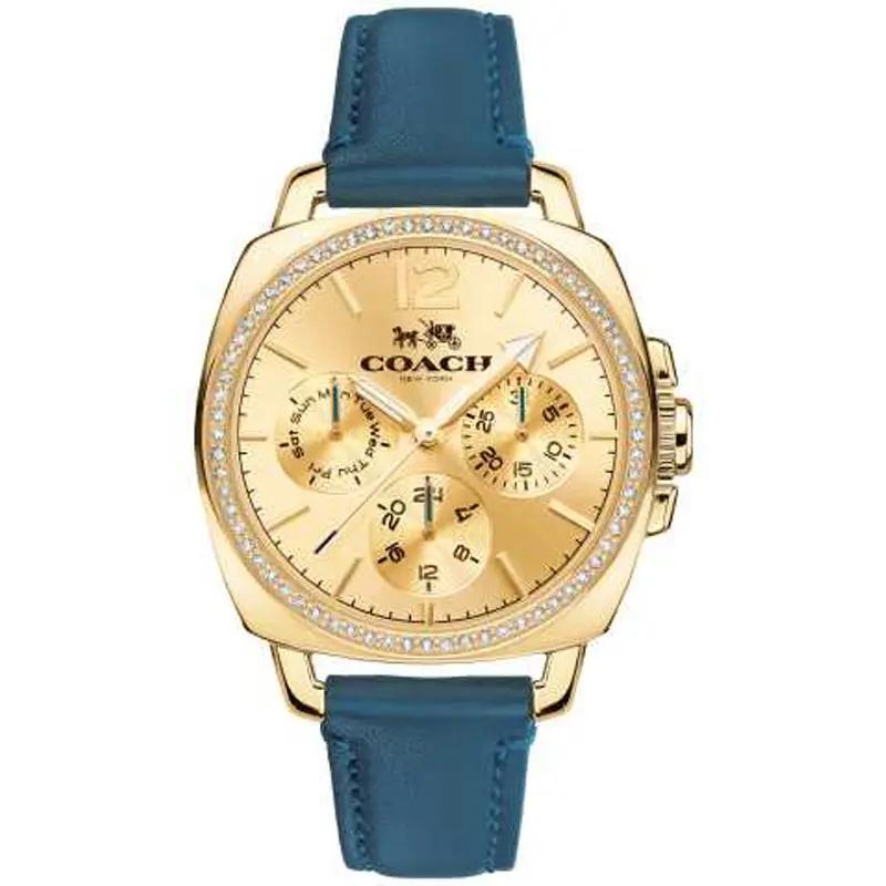 Часы Coach Boyfriend Женские Японский кварц Золотой Синий кожаный ремешок 14502124 золотой
Часы Coach Boyfriend Женские Японский кварц Золотой Синий кожаный ремешок 14502124 золотой