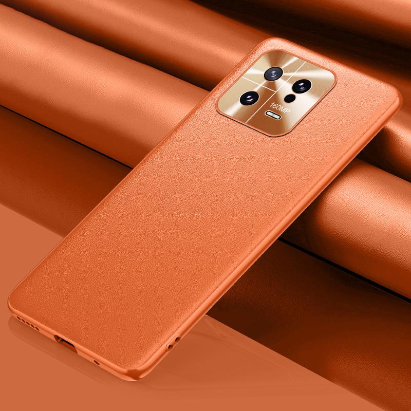 For Xiaomi 13 5G PU Leather Coated TPU+PC Phone Back Cover Anti-scratch Shockproof Case Orange
For Xiaomi 13 5G PU Leather Coated TPU+PC Phone Back Cover Anti-scratch Shockproof Case Orange