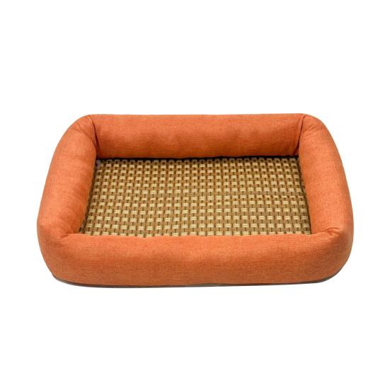 Summer Pet Cooling Bed Woven Cooling Mat Cat Bed Breathable Cooling Dog Bed with Raised Edges Anti-Slip Bottom for Small Dogs Cats M помаранчевий
Summer Pet Cooling Bed Woven Cooling Mat Cat Bed Breathable Cooling Dog Bed with Raised Edges Anti-Slip Bottom for Small Dogs Cats M помаранчевий