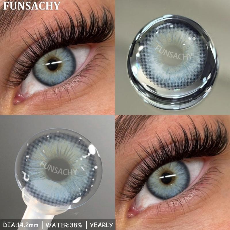 FUNSACHY 1 Pair Gray Eye Lenses Korean Natural Contact Softlens Color Eye Makeup Contacts Gray Beautiful Pupil Yearly Cosmetics
FUNSACHY 1 Pair Gray Eye Lenses Korean Natural Contact Softlens Color Eye Makeup Contacts Gray Beautiful Pupil Yearly Cosmetics