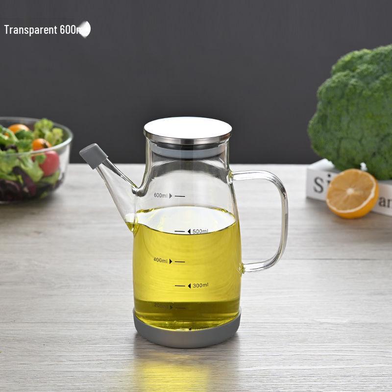 High Borosilicate Glass Oil Pot for Soy Sauce & Vinegar - Non-Stick Storage Bottle
High Borosilicate Glass Oil Pot for Soy Sauce & Vinegar - Non-Stick Storage Bottle