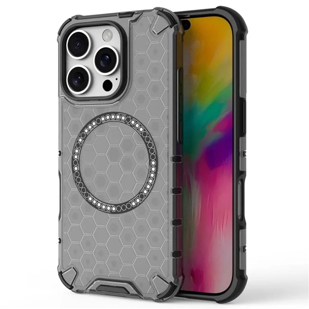 WANLONFENG FC Series For iPhone 16 Pro Max Case Compatible with MagSafe TPU+PC Phone Cover with Tempered Glass Film (Big Lens Hole) Transparent
WANLONFENG FC Series For iPhone 16 Pro Max Case Compatible with MagSafe TPU+PC Phone Cover with Tempered Glass Film (Big Lens Hole) Transparent
